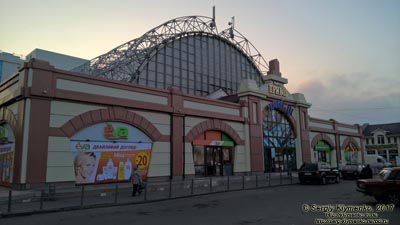 Одесса. Фото. Вдоль улицы Пантелеймоновская. Рынок «Привоз», Рыбный ряд.