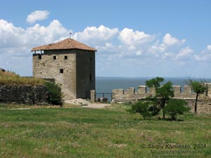 Белгород-Днестровская крепость, башня Пушкина.