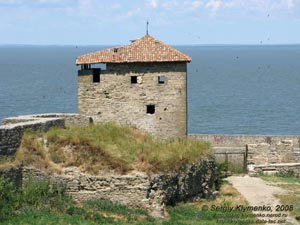Белгород-Днестровская крепость, башня Пушкина.