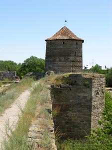 Белгород-Днестровская крепость, башня "Овидия" ("Девичья").