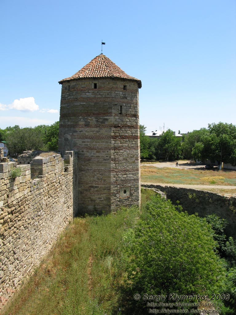 Белгород-Днестровская крепость, башня "Овидия" ("Девичья").