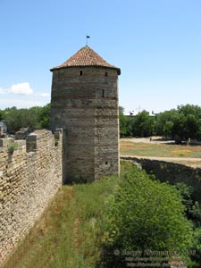 Белгород-Днестровская крепость, башня "Овидия" ("Девичья").