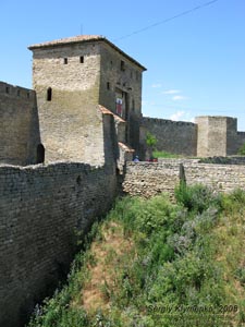 Білгород-Дністровська фортеця, "Главные" ("Килийские") ворота.