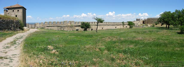 Белгород-Днестровская крепость, "Гражданский" двор.