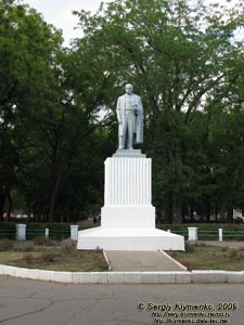 Одесская область. Измаил. Фото. Памятник Тарасу Шевченко.