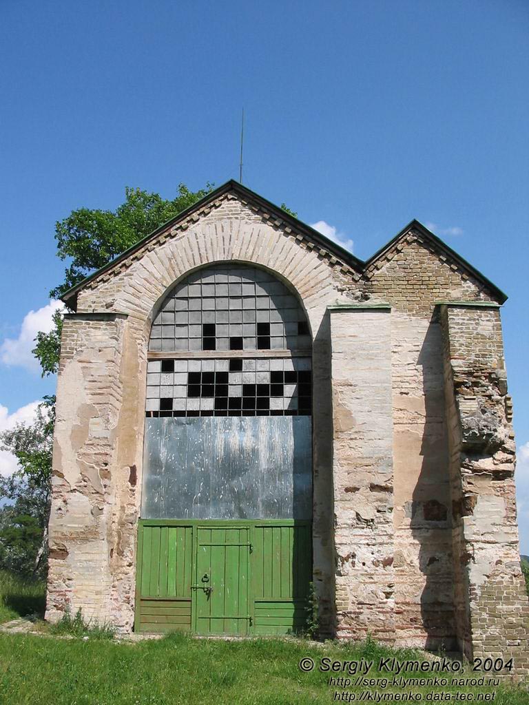 Черниговская область. Фото. Остёр. Старогородка. Михайловская церковь - «Юрьева божница» (50°56'17"N, 30°52'27"E).