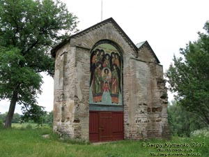 Черниговская область. Фото. Остёр. Старогородка. Михайловская церковь - «Юрьева Божница» (50°56'17"N, 30°52'27"E).