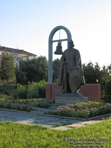Переяслав-Хмельницкий. Памятник князю Владимиру Глебовичу.