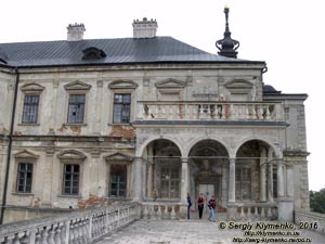 Львовская область. Подгорцы. Фото. Подгорецкий замок. Восточная лоджия дворца.