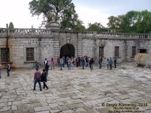 Львовская область. Подгорцы. Фото. Внутренний двор Подгорецкого замка.