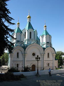 Донецкая область. Святогорский монастырь, Свято-Успенский собор (памятник архитектуры, 1859-1860 года).