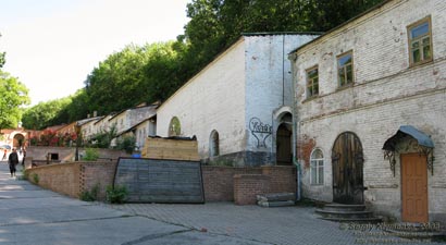 Донецкая область. Святогорский монастырь, хозяйственный двор.