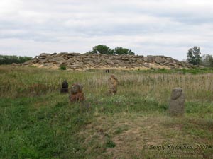 Мелитопольский район Запорожской области. Фото. Государственный историко-археологический заповедник «Каменная Могила».