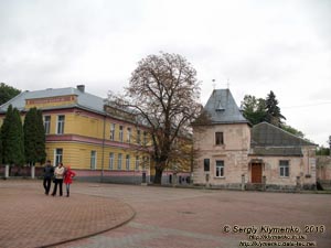 Львовская область, Городок. Фото. На площади Рынок (ныне площадь Гайдамаков).