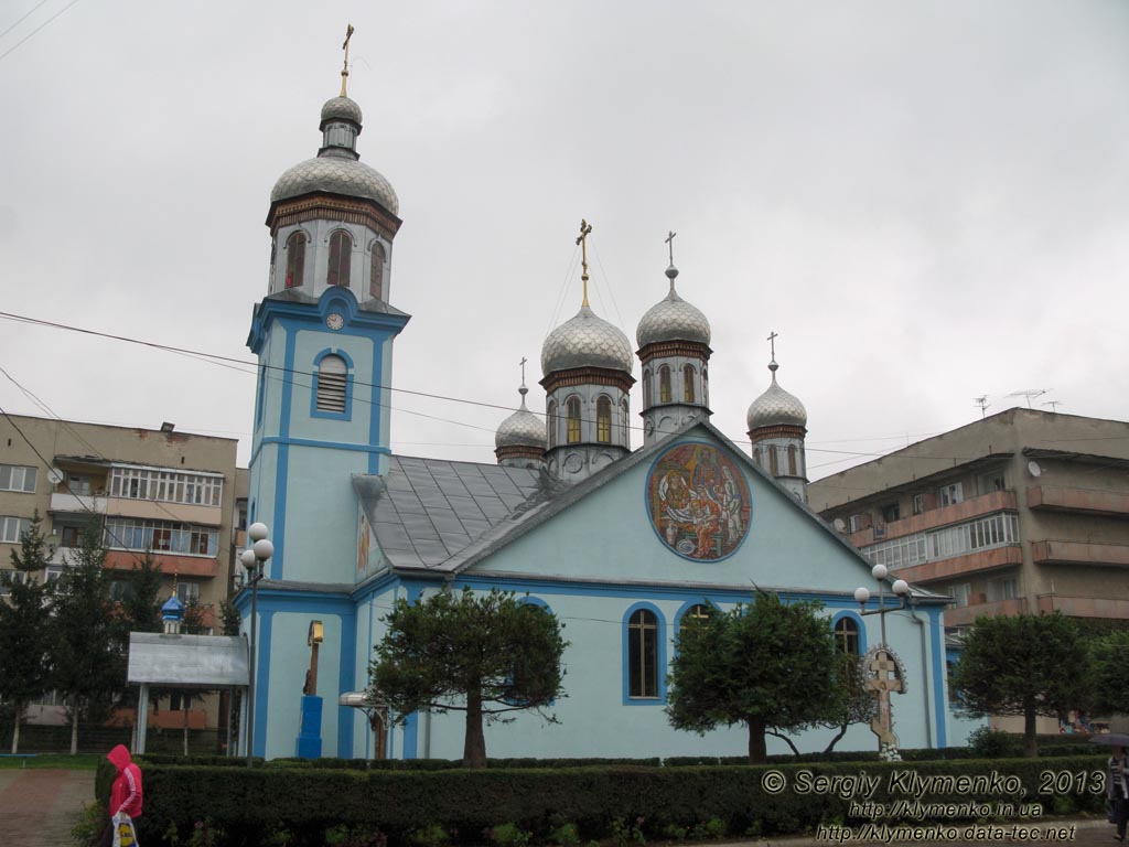 Закарпатская область, Свалява. Фото. Православная церковь Рождества Пресвятой Богородицы, 1778, 1996 годы.