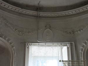 Вишеньки, Коропский район, Черниговская область. Фото. Дворец П.Румянцева-Задунайского - внутреннее убранство.
