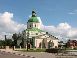 Глухов, Сумская область. Фото. Спасо-Преображенская церковь - памятник истории, архитектуры и градостроения, 1765 год.