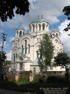 Глухов, Сумская область. Фото. Свято-Анастасиевский кафедральный собор - памятник архитектуры, 1884-1893 годы.
