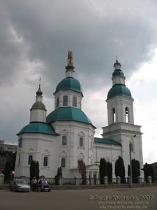 Глухов, Сумская область. Фото. Николаевская казацкая церковь - памятник истории и архитектуры, 1686-1693 годы.