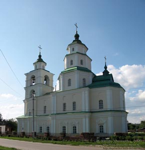 Путивль, Сумская область. Фото. Церковь Николая Казацкого, 1735-1770 годы.