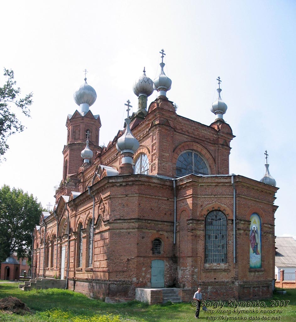 Ахтырка, Сумская область. Фото. Архангела Михаила церковь (Михайловская), 1884 год (ул. Фрунзе).