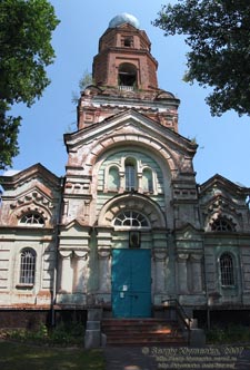 Ахтырка, Сумская область. Фото. Архангела Михаила церковь (Михайловская), 1884 год (ул. Фрунзе).