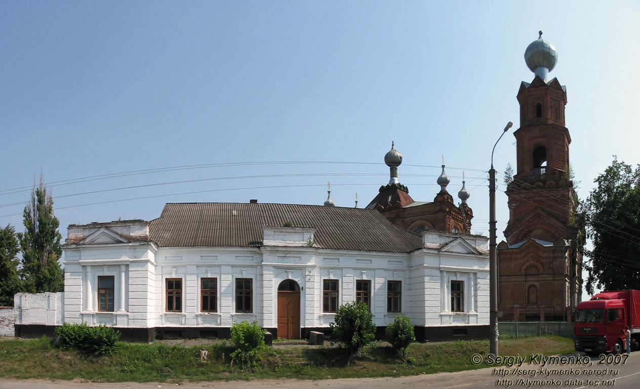 Ахтырка, Сумская область. Фото. Архангела Михаила церковь (Михайловская), 1884 год (ул. Фрунзе).