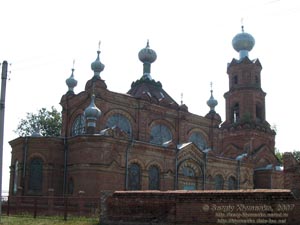 Ахтырка, Сумская область. Фото. Архангела Михаила церковь (Михайловская), 1884 год (ул. Фрунзе).