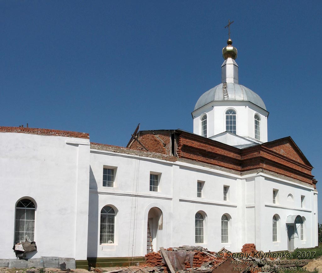Люботин, Харьковская область. Фото. Вознесенская церковь, 1811 год (?).