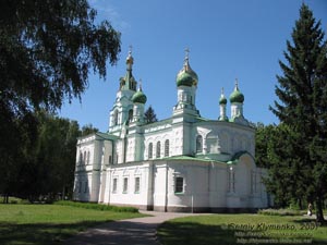 Полтава. Фото. Поле Полтавской битвы. Церковь Св. Сампсония (Сампсоновская церковь).