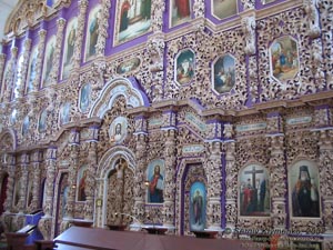 Полтава. Фото. Крестовоздвиженский собор, иконостас.