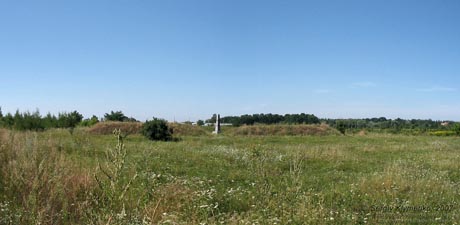 Полтава. Фото. Поле Полтавской битвы, реставрированный редут (ул. Зеньковская).