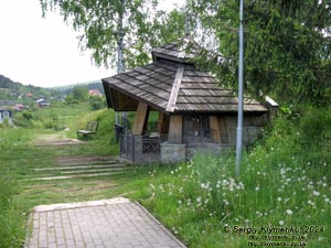 Сходница (Львовская область). Фото. Ландшафтный парк Пантелеймона Целителя. Часовня Святого Пантелеймона Целителя (49°13'44"N, 23°20'27"E).