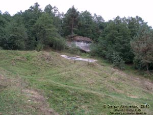 Львовская область. Село Дуброва. Фото. Скалы в селе Дуброва.