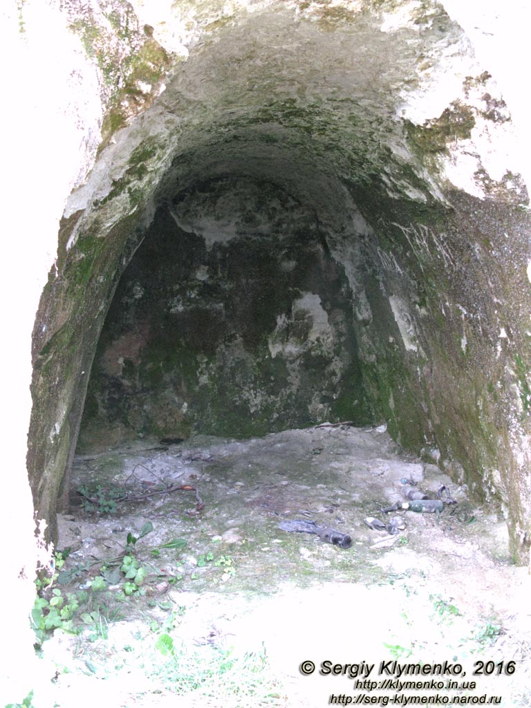 Львовская область. Село Дуброва. Фото. Пещеры Стольскоего городища (49°31'10.50"N, 24°04'43"E).