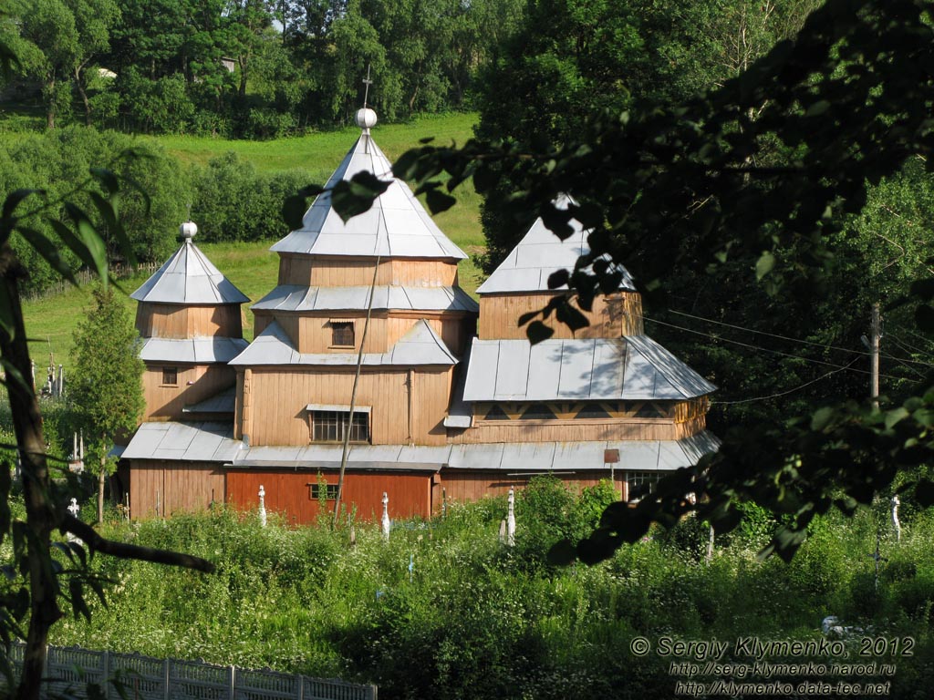 Львовская область. Город Турка. Фото. Церковь Cвятого Николая (1739 год).