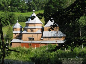 Львовская область. Город Турка. Фото. Церковь Cвятого Николая (1739 год).