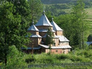Львовская область. Город Турка. Фото. Церковь Cвятого Николая (1739 год).