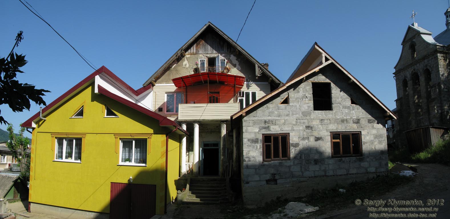 Львовская область. Город Турка. Фото. На улице Поялна.