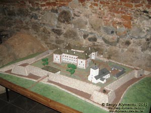 Ужгородский замок. Фото. Макет Ужгородского замка из экспозиции «История Ужгородского замка».
