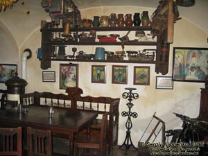 Ужгород. Фото. В кафе «Под замком».