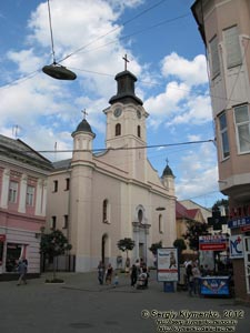 Ужгород. Фото. Римско-католический костел святого Юрия (Георгия).