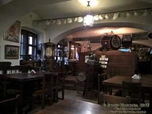 Ужгород. Фото. В кафе «Под замком» (ул. Ивана Ольбрахта, 3).