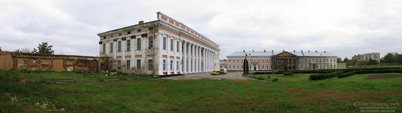 Винничина. Фото. Тульчин. Комплекс старого дворца Потоцких, 1757-1782 годы.
