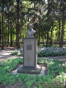 Винница, музей-усадьба Николая Ивановича Пирогова. Бюст хирурга.