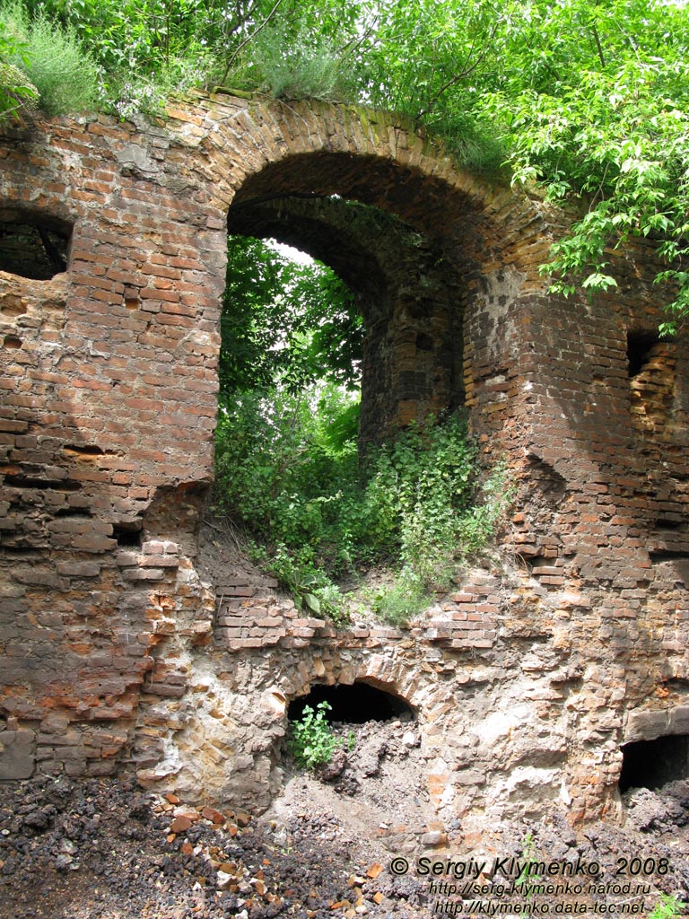 Волынь. Олыка. Фото. Замок Радзивиллов (1564 год), остатки северного бастиона.