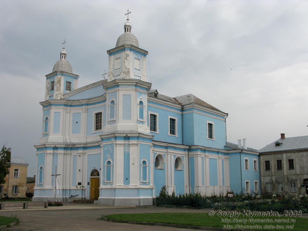 Волынь. Владимир-Волынский. Фото. Бывший костел Послания Апостолов (1755-1770 годы), ныне Кафедральный собор Рождества Христова (УПЦ7nbsp;КП).