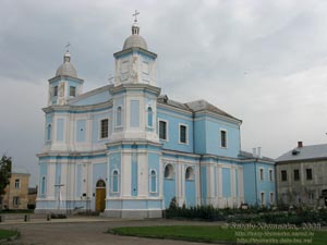 Волынь. Владимир-Волынский. Фото. Бывший костел Послания Апостолов (1755-1770 годы), ныне Кафедральный собор Рождества Христова (УПЦ7nbsp;КП).