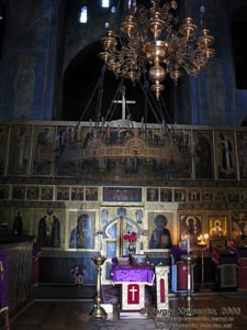 Житомирщина. Овруч. Фото. Свято-Васильевский собор. Интерьер.