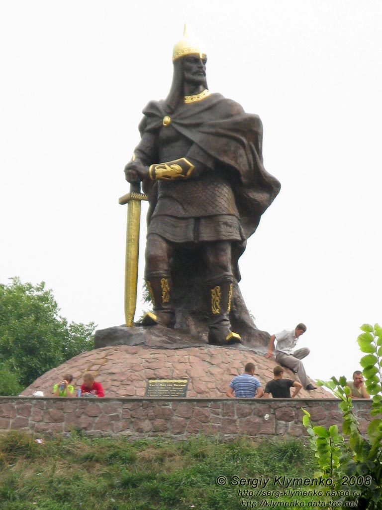 Житомирщина. Коростень. Фото. Парк им. Н. Островского, Князь Мал.